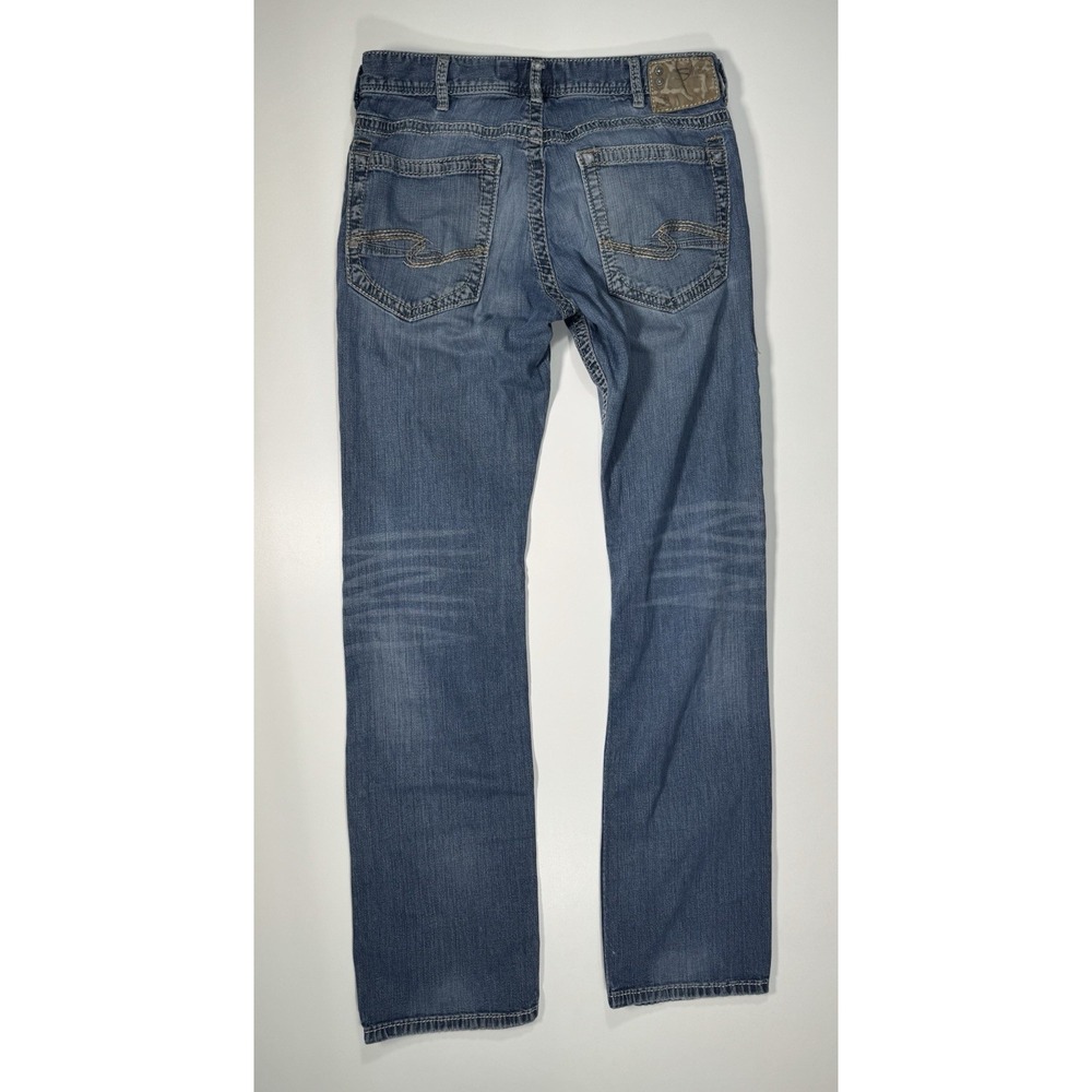 Silver Jeans Men's Slim Straight Blue Jeans